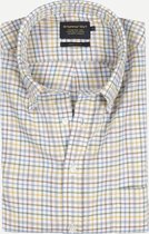 Steppin' Out Herfst/Winter 2021  Brushed Cotton Button Down Shirt Mannen - Regular Fit - Katoen - Multi (M)