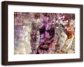 Foto in frame , Egyptische god van de wijsheid , 120x80cm ,  Multikleur , wanddecoratie , Premium print