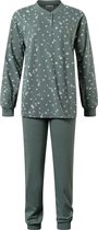 Lunatex tricot dames pyjama 4157 - Groen  - M