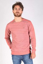 Gabbiano Trui Sweater Melange Structuur En Ronde Hals 771727 Coral Mannen Maat - XL