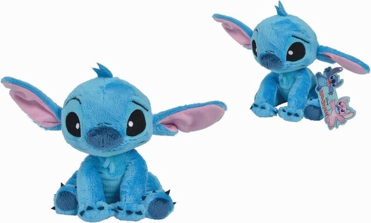 Drijvende kracht viering Acrobatiek Disney - Lilo & Stitch - Stitch - 17 cm - Pluche - Blauw - Alle leeftijden  - Knuffel | bol.com