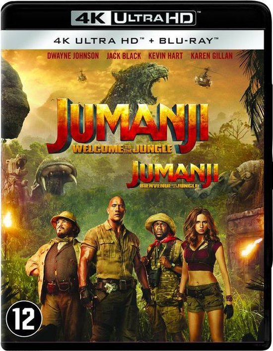 Jumanji: Welcome to the Jungle (4K Ultra HD Blu-ray)