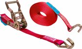 Spanband 25 mm 1,5 ton 5M Rood