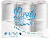 WC Papier 3 Laag-Purely Smile PS1125 (Navigator Amoos 08NAV312) 3-laags zacht toiletpapier (pakket van 12) - (WK 02122)