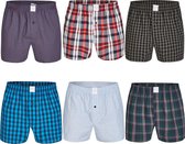 MG-1 Wijde Boxershorts Heren 6-Pack D526B Multipack -  M