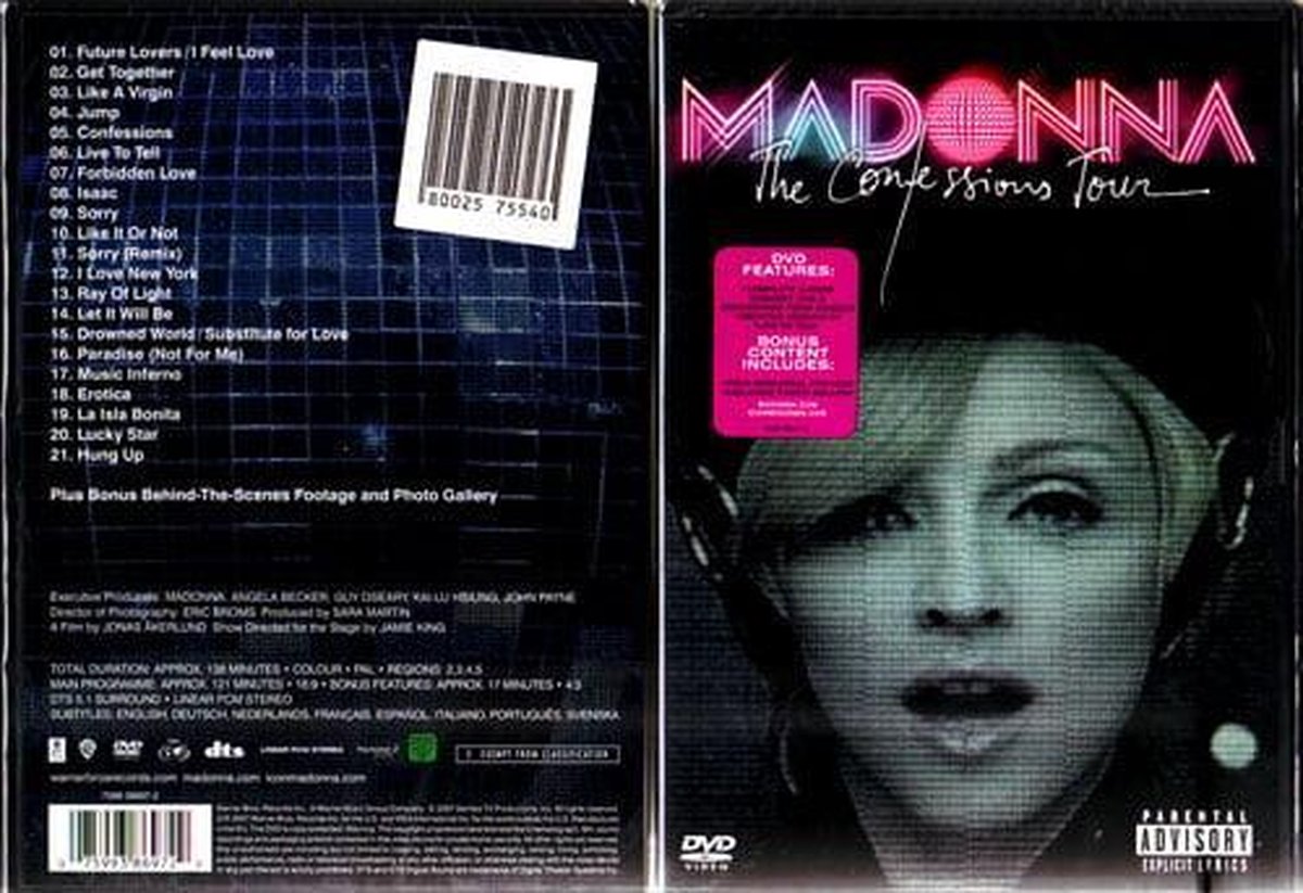 The Confessions Tour (Dv), Madonna | Musique | bol
