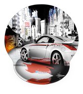 muismat polssteun straatrace - Sleevy - mousepad - Collectie 100+ designs