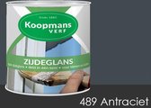 Koopmans Zijdeglans 489 Antraciet-0,25 Ltr