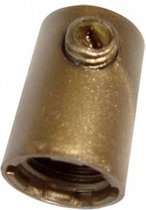 Klemnippel M10 Binnendraad Brons