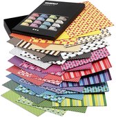 Karton - Diverse Kleuren - A4 - 250 grams - Color Bar - 160 vellen