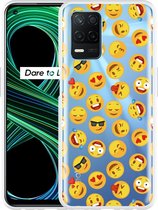 Realme 8 5G Hoesje Emoji - Designed by Cazy