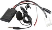 Auto Draadloze Audio Adapter Kabel Bluetooth Muziek AUX Ontvanger + MIC Telefoon Functie voor Mazda 5 8 CX9 CX7