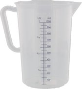 Maatbeker kunststof 1 liter