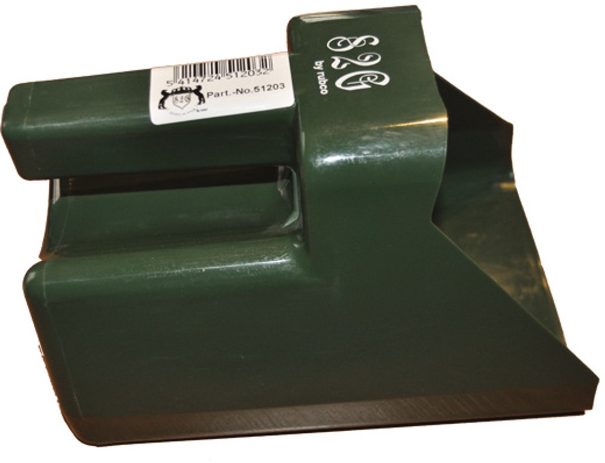 S2g Voerschep Met Binnensteel 30 Cm Donkergroen
