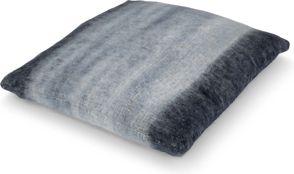 Dutch Decor JASPER - Sierkussen 45x45 cm - blauw - multicolor - Inclusief binnenkussen
