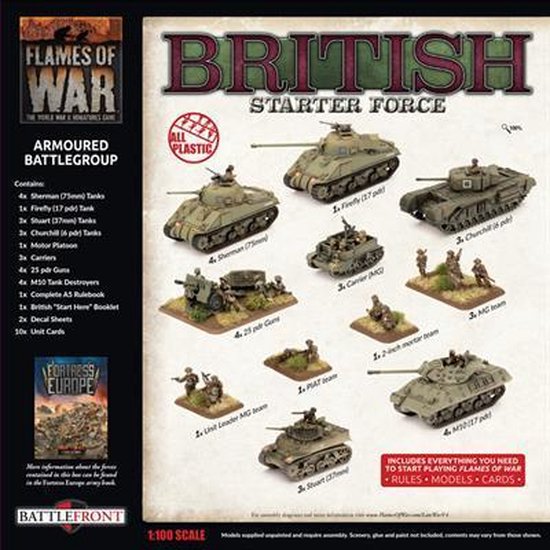 Thumbnail van een extra afbeelding van het spel British Armoured Battlegroup Army Deal