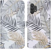 iMoshion Design Softcase Book Case Samsung Galaxy A32 (5G) hoesje - Glamour Botanic