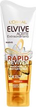 Herstellend Haar Masker Elvive Rapid Reviver L'Oreal Make Up (180 ml) (180 ml)