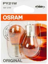 Gloeilamp voor de auto OS7507-02B Osram OS7507-02B PY21W 21W 12V (2 Onderdelen)