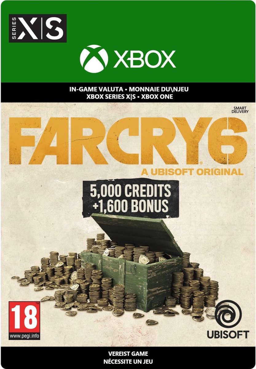 Far Cry 6 Virtual Currency X-Large Pack (6,600 Credits) - Xbox Series X/Xbox One
