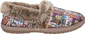 Skechers Bobs Too Cozy - Chic Cat Dames Sloffen - Multicolour - Maat 40