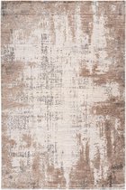 Luxe bamboezijde vloerkleed Jewel - Taupe 961 - 120x170 cm