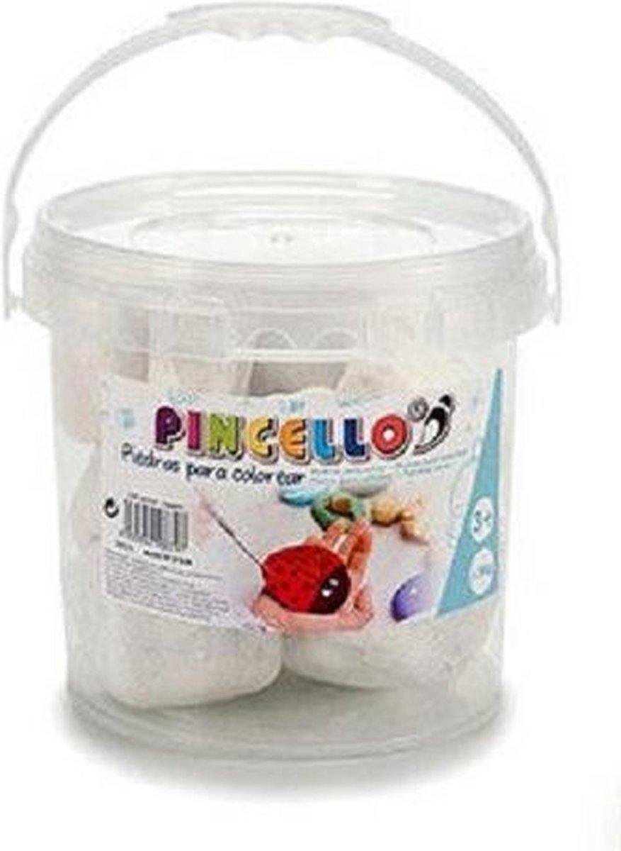 Pincello Verfset Versier Je Stenen Junior 3 Kg Wit