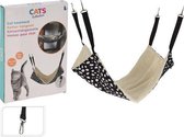 RelaxPets - Cats Collection - Kattenhangmat - Hangmat - Kattenmand - Pluche - 50x35 cm