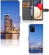 Telefoonhoesje Tekst Samsung Galaxy A03s Case Rotterdam