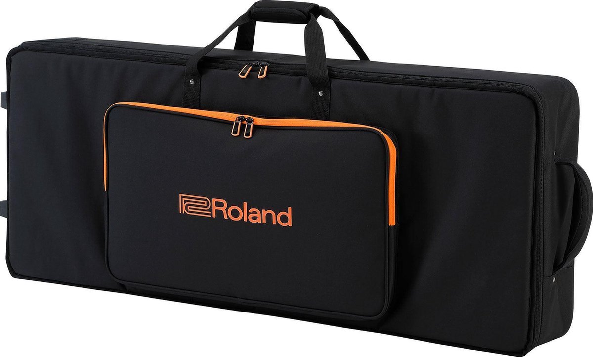 Roland SC‑G61W3 – 61-Key Keyboard Softcase met Wieltjes – Gold Series Semi‑Rigid Gigbag met Extra Bescherming