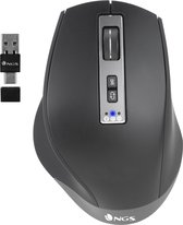 Mouse NGS BLUR-RB Black Wireless 3200 DPI