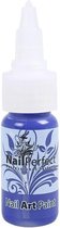 NailPerfect Glitter nagellak paint 020 Cobalt Blue