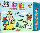 geluidenboek Bumba "Wie horen we daar?" karton blauw