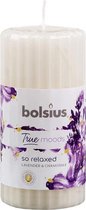 geurkaars True Moods So Relaxed 12 cm wax wit