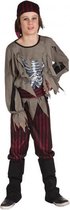 kinderkostuum Zombie Pirate jongens mt 7-9 jaar