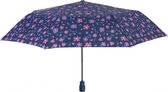 mini-paraplu Stippen 99 cm polyester donkerblauw
