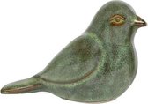 sculptuur Merel 7,5 x 11,5 cm keramiek groen
