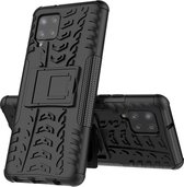 Samsung Galaxy A42 Hoesje - Schokbestendige Back Cover - Zwart