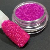 Nailart Caviar Beads - Kaviaar Nagels - Korneliya caviar Holografisch Fuchsia