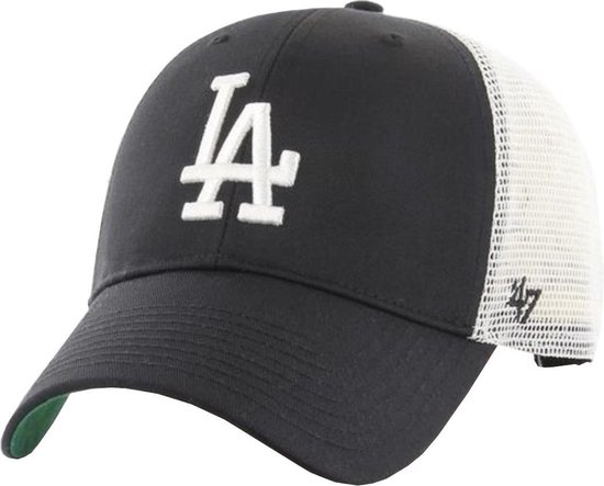 47 Brand MLB LA Dodgers Cap B-BRANS12CTP-BKC, Homme, Zwart, visière casquettes