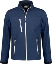 Santino Soul Softshell Jas Marineblauw XL