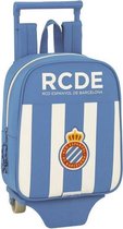 Schoolrugzak met Wielen 805 RCD Espanyol Blauw Wit