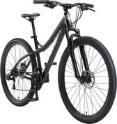 Bikestar 29 inch Hardtail Alu MTB, 21 speed,  zwart / grijs