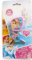 Disney princess speelgoed sleutelbos met geluidseffecten - jongens & meisjes - rose - blauw