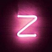 Neonkleurige letter LED Ledkia Brief Z Roze 3W