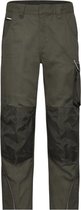 James & Nicholson Solid werkbroek JN878 - Olijf - 52