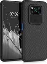 kwmobile Hoesje voor Xiaomi Poco X3 NFC / Poco X3 Pro - Telefoonhoesje met camerabescherming - Smartphone hoesje in zwart