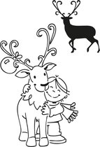 Marianne Design Eline's Clear stamps - reindeer