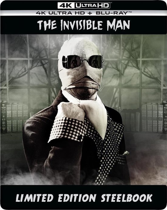 Monsters - Invisible Man (1933) (4K Ultra HD Blu-ray) (Steelbook)