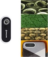 TIPSCOPE Mobiele telefoon Externe lensmicroscoop Hoge resolutie lens Mobiele telefoon Externe camera (wit)